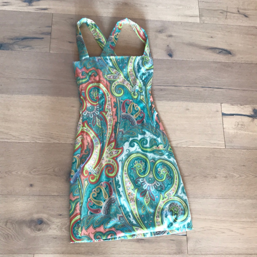 Dolce & Gabbana multi colored silk dress